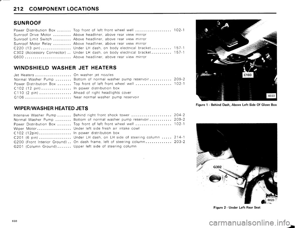 BMW 633csi 1984 E24 Electrical Troubleshooting Manual 