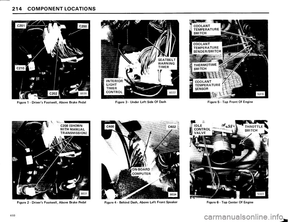 BMW 633csi 1984 E24 Electrical Troubleshooting Manual 