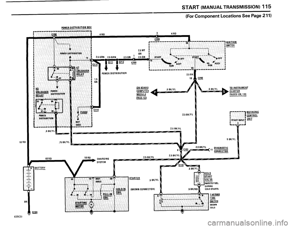 BMW 635csi 1985 E24 Electrical Troubleshooting Manual BMW 635csi 1985 E24 Electrical Troubleshooting Manual