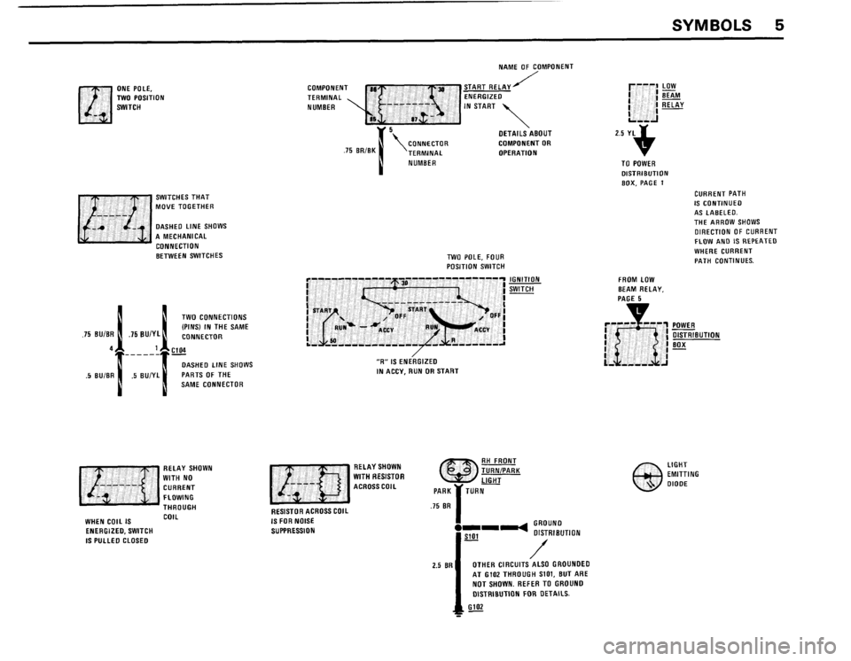 BMW 635csi 1985 E24 Electrical Troubleshooting Manual 