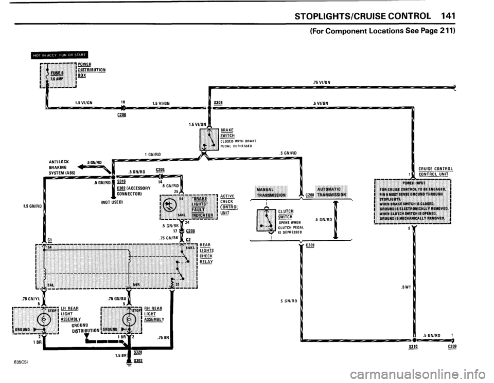 BMW 635csi 1985 E24 Electrical Troubleshooting Manual BMW 635csi 1985 E24 Electrical Troubleshooting Manual