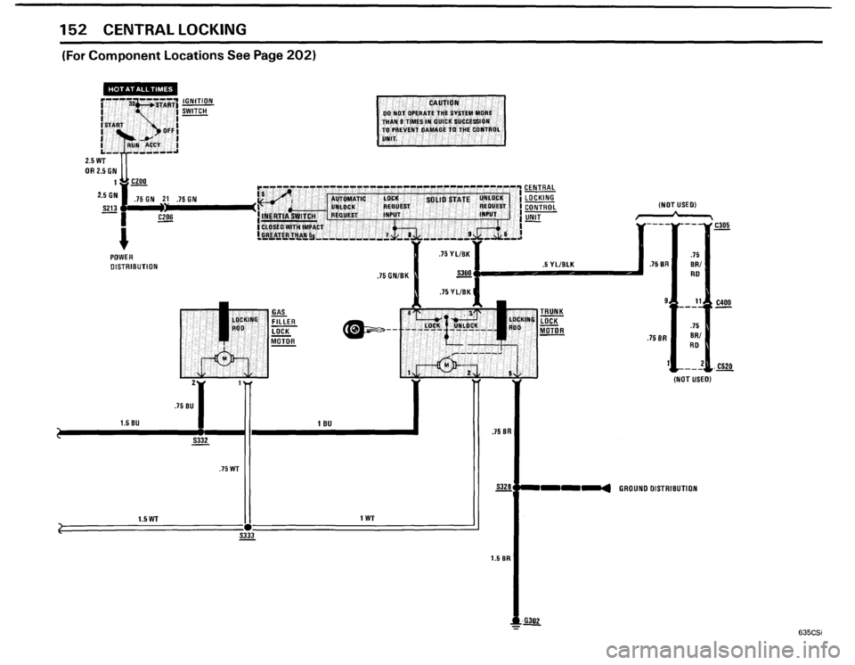 BMW 635csi 1985 E24 Electrical Troubleshooting Manual BMW 635csi 1985 E24 Electrical Troubleshooting Manual