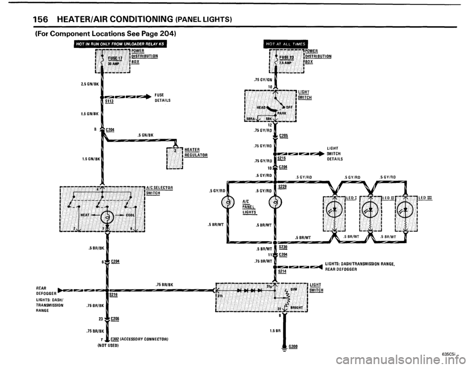 BMW 635csi 1985 E24 Electrical Troubleshooting Manual BMW 635csi 1985 E24 Electrical Troubleshooting Manual
