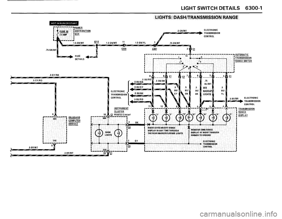 BMW M6 1987 E24 Electrical Troubleshooting Manual BMW M6 1987 E24 Electrical Troubleshooting Manual