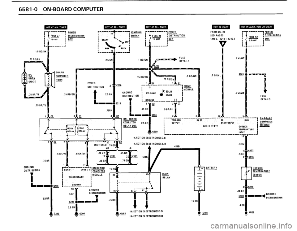 BMW M6 1987 E24 Electrical Troubleshooting Manual BMW M6 1987 E24 Electrical Troubleshooting Manual