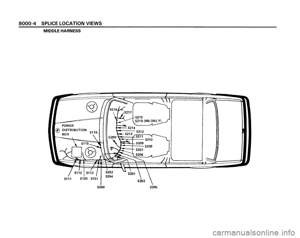 BMW M6 1987 E24 Electrical Troubleshooting Manual 