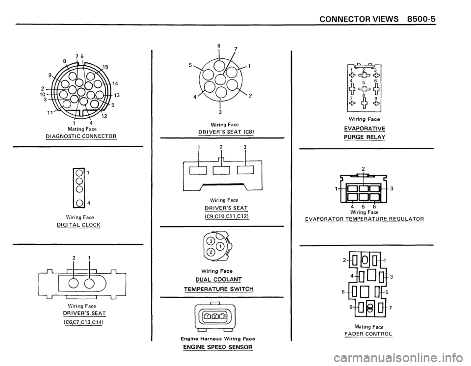 BMW M6 1987 E24 Electrical Troubleshooting Manual 