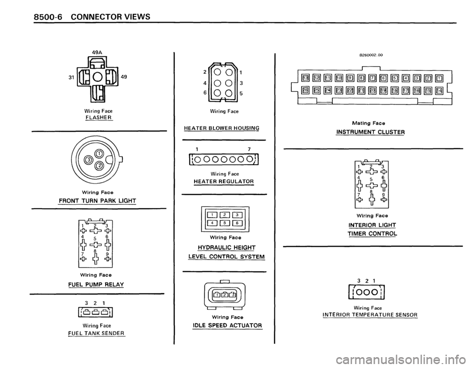 BMW M6 1987 E24 Electrical Troubleshooting Manual 
