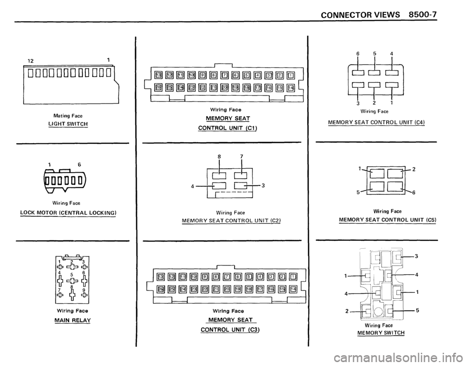 BMW M6 1987 E24 Electrical Troubleshooting Manual 