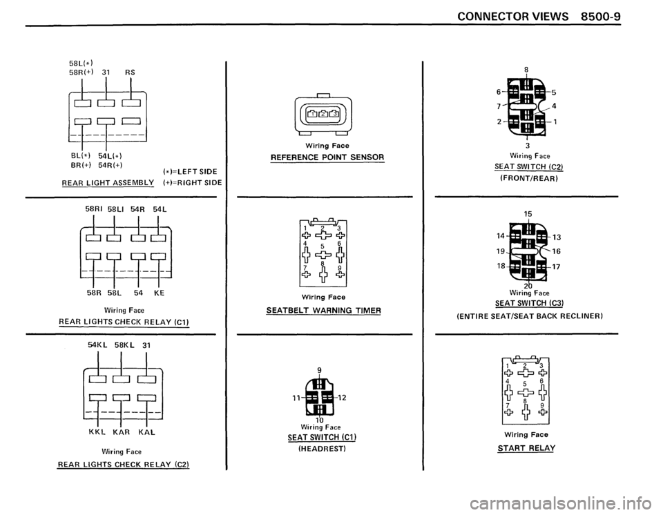 BMW M6 1987 E24 Electrical Troubleshooting Manual 