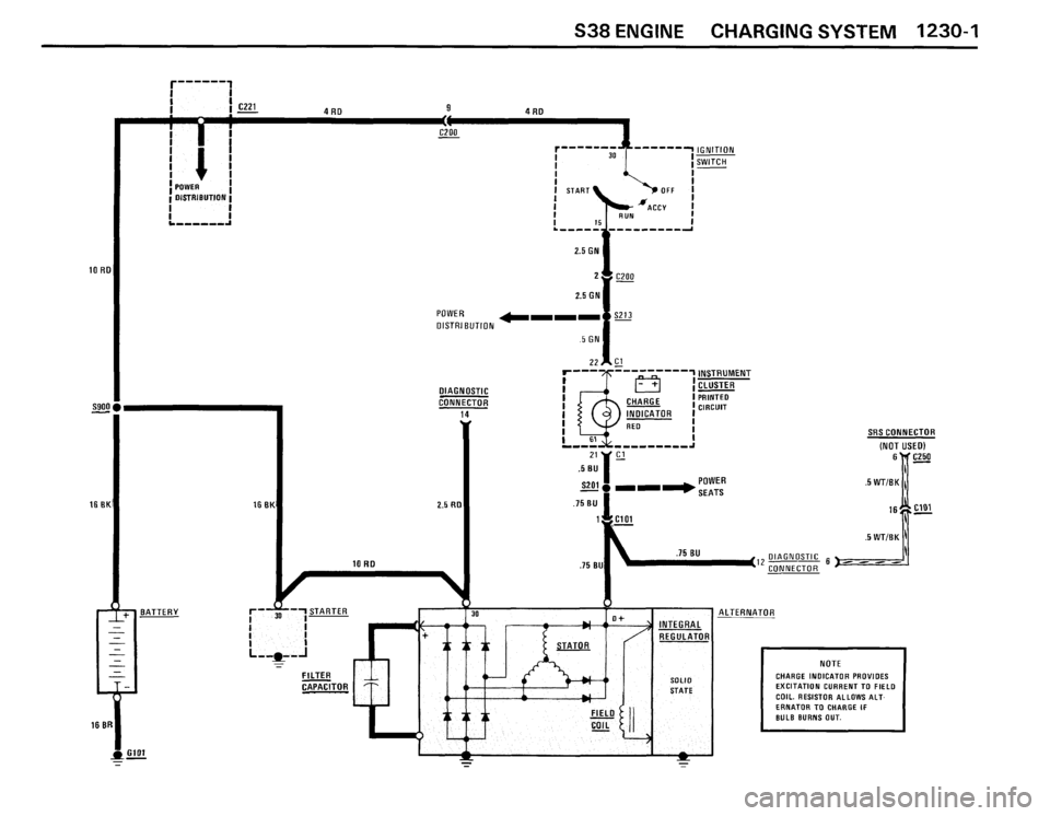 BMW M6 1987 E24 Electrical Troubleshooting Manual 
