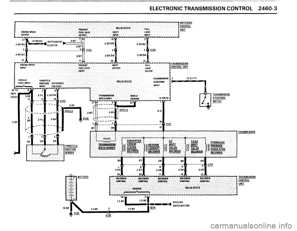 BMW M6 1987 E24 Electrical Troubleshooting Manual 