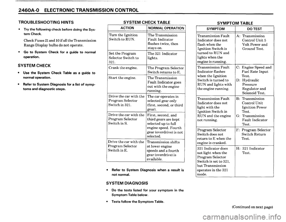 BMW M6 1987 E24 Electrical Troubleshooting Manual 