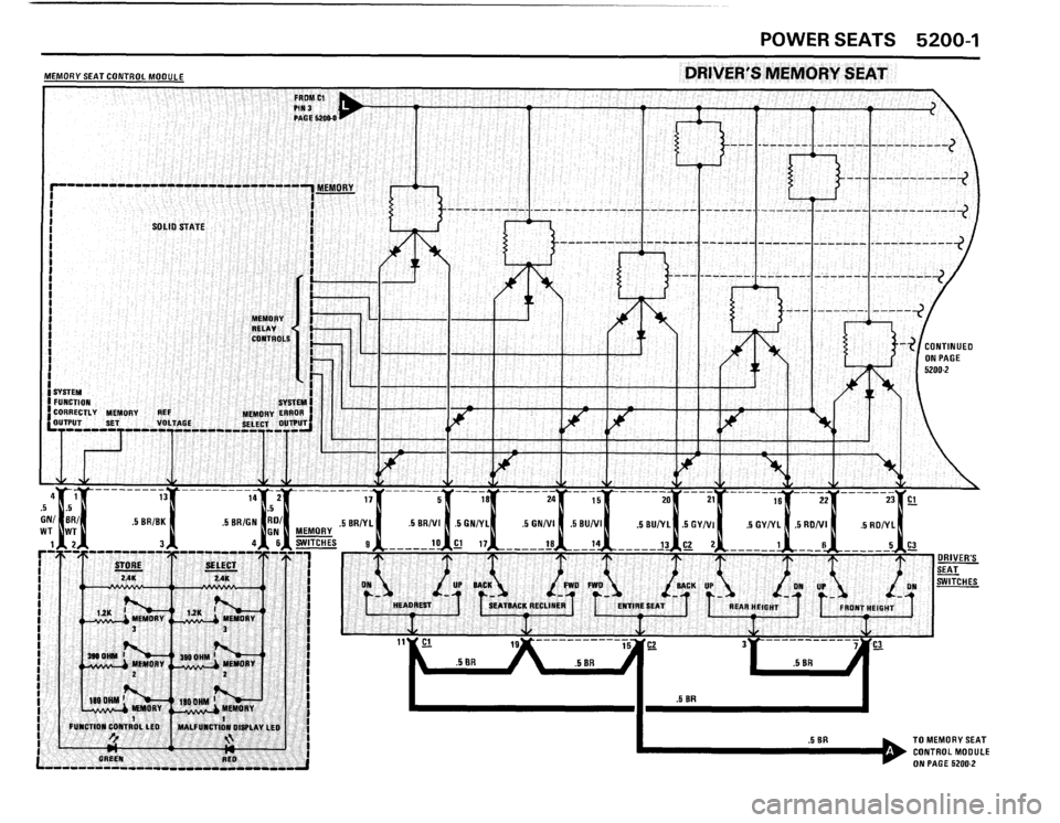 BMW M6 1987 E24 Electrical Troubleshooting Manual 