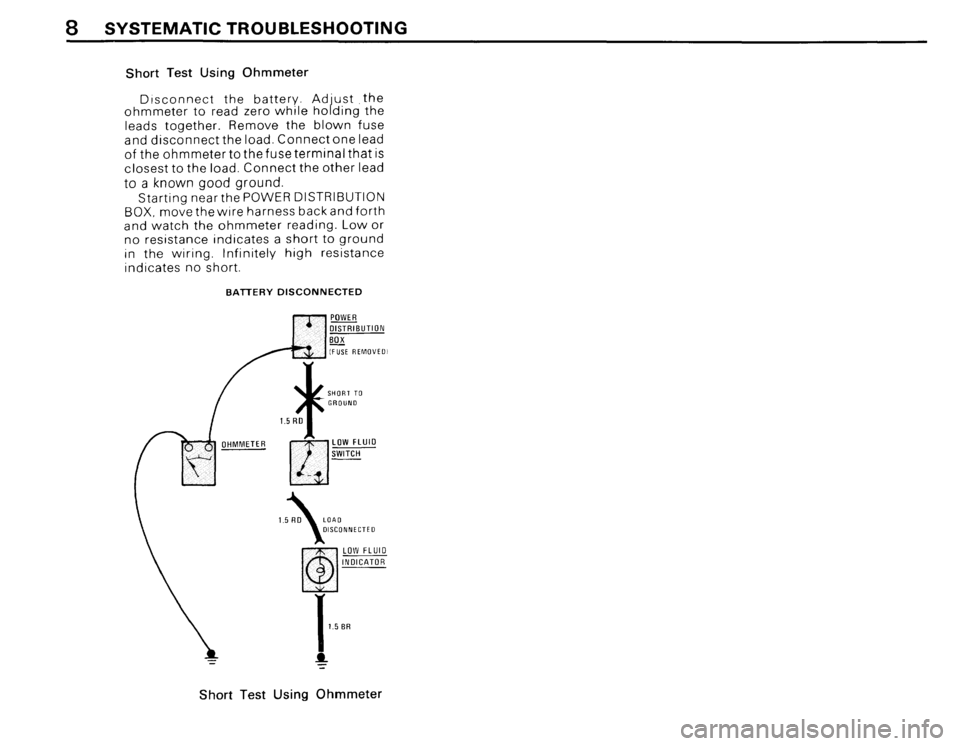 BMW M6 1987 E24 Electrical Troubleshooting Manual 