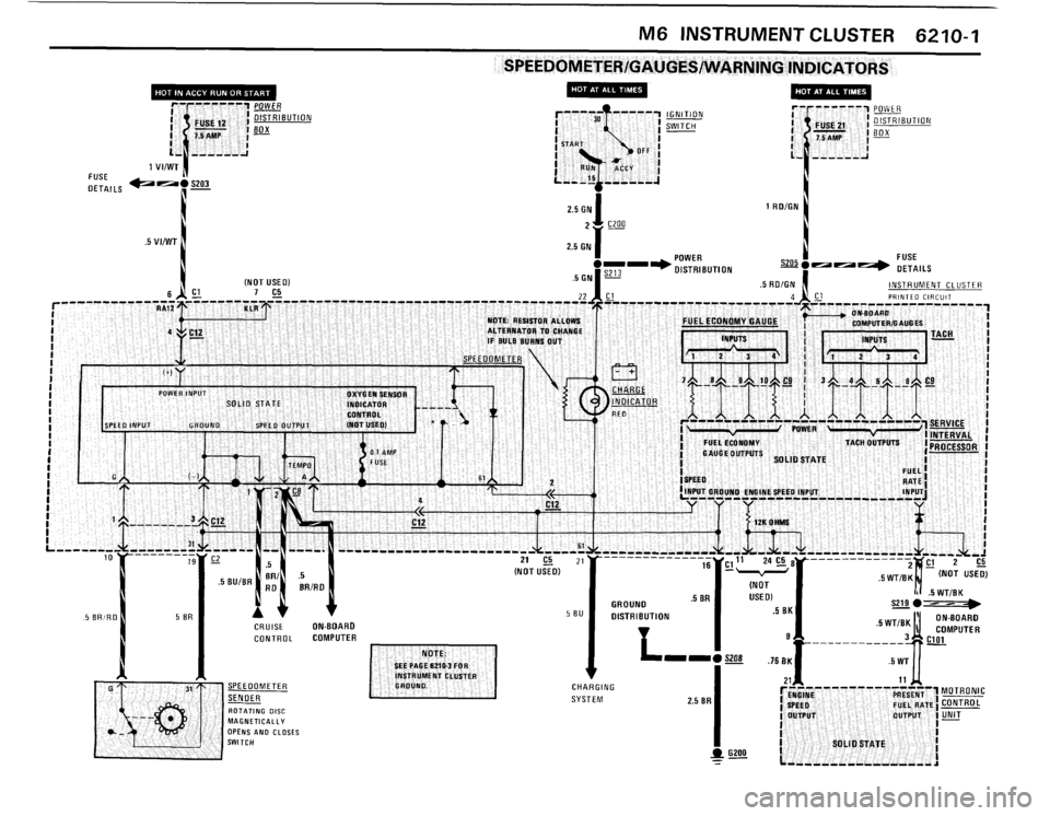 BMW M6 1987 E24 Electrical Troubleshooting Manual BMW M6 1987 E24 Electrical Troubleshooting Manual