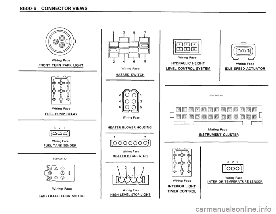 BMW 635csi 1988 E24 Electrical Troubleshooting Manual 