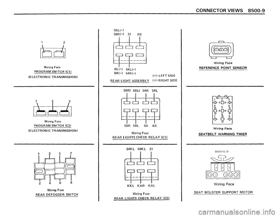 BMW 635csi 1988 E24 Electrical Troubleshooting Manual 