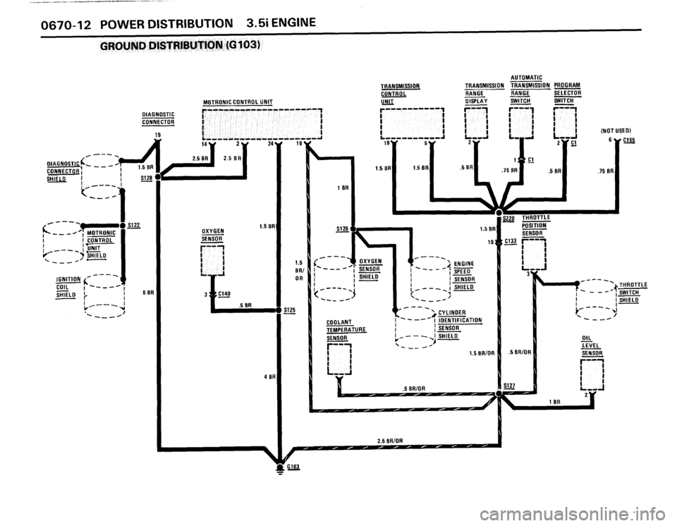 BMW 635csi 1988 E24 Electrical Troubleshooting Manual 