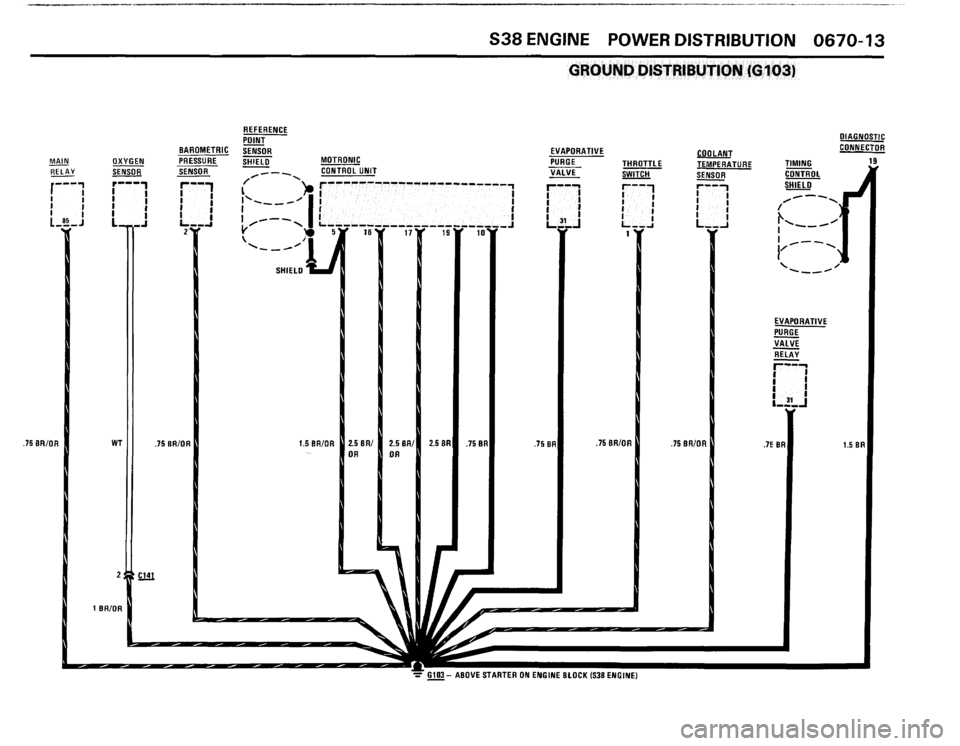 BMW 635csi 1988 E24 Electrical Troubleshooting Manual 