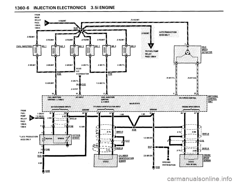 BMW 635csi 1988 E24 Electrical Troubleshooting Manual 