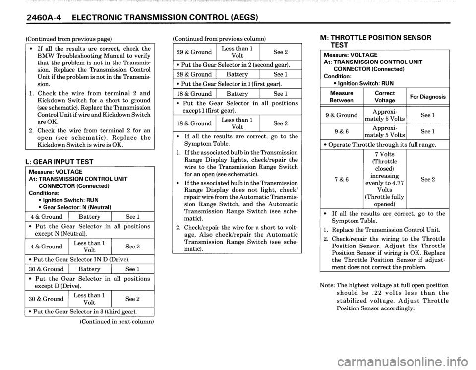 BMW 635csi 1988 E24 Electrical Troubleshooting Manual BMW 635csi 1988 E24 Electrical Troubleshooting Manual