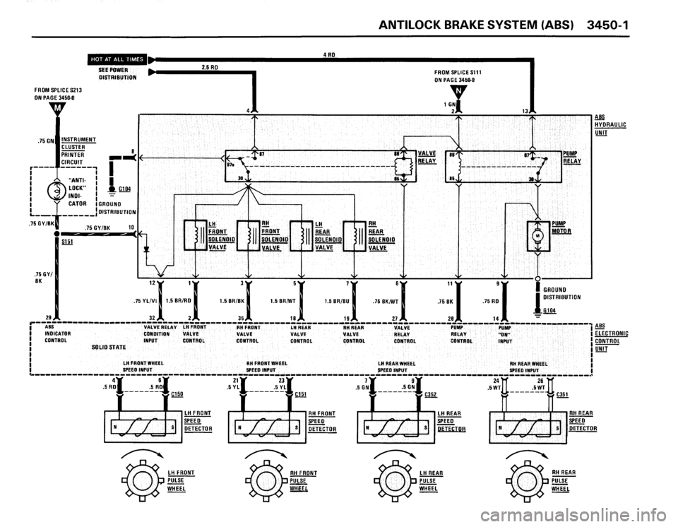 BMW 635csi 1988 E24 Electrical Troubleshooting Manual 