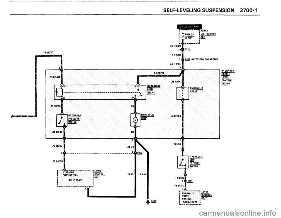 BMW 635csi 1988 E24 Electrical Troubleshooting Manual 