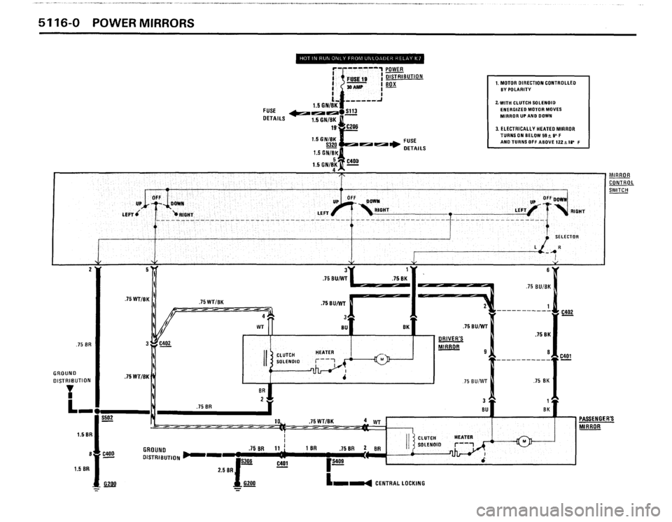 BMW 635csi 1988 E24 Electrical Troubleshooting Manual 