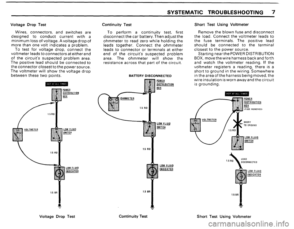 BMW 635csi 1988 E24 Electrical Troubleshooting Manual 