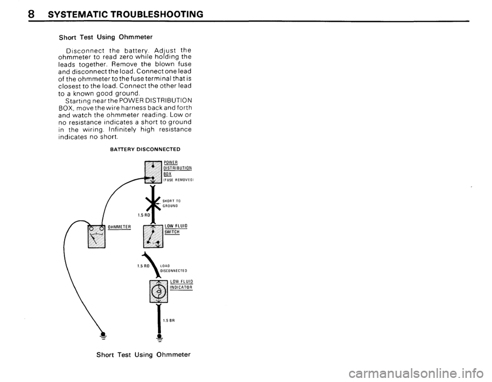 BMW 635csi 1988 E24 Electrical Troubleshooting Manual 