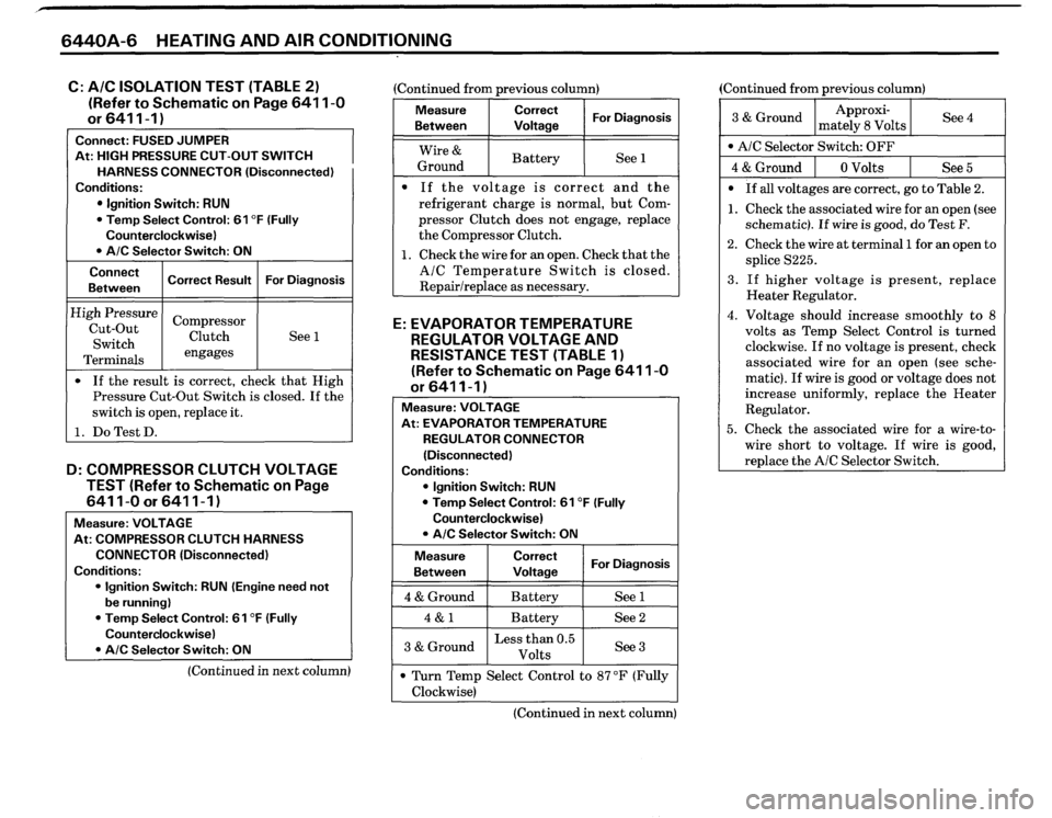 BMW 635csi 1989 E24 Electrical Troubleshooting Manual 