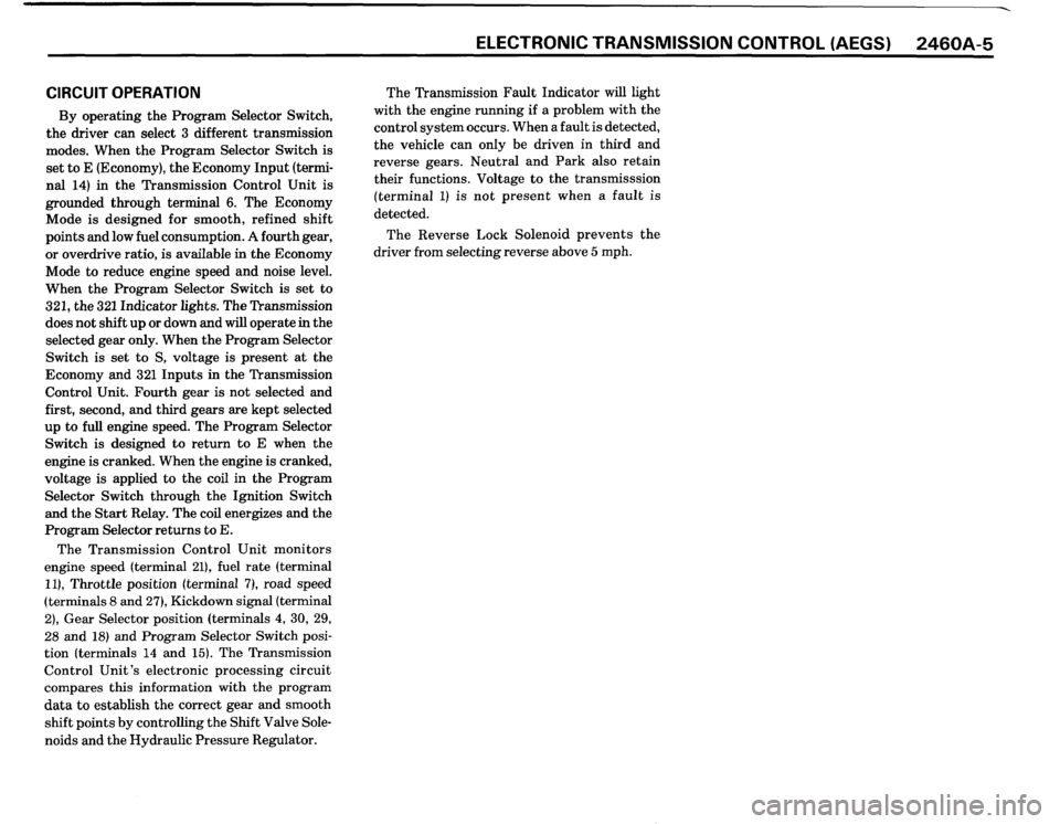 BMW 635csi 1989 E24 Electrical Troubleshooting Manual 