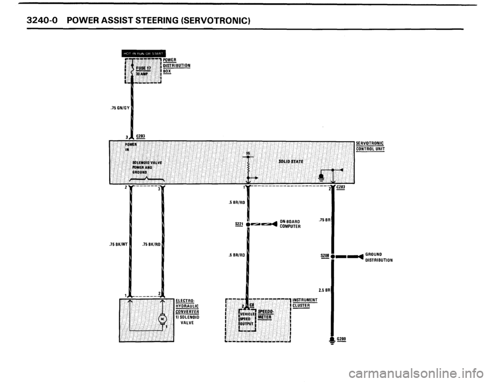 BMW 635csi 1989 E24 Electrical Troubleshooting Manual 