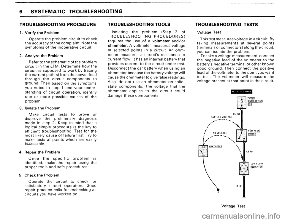 BMW 635csi 1989 E24 Electrical Troubleshooting Manual 