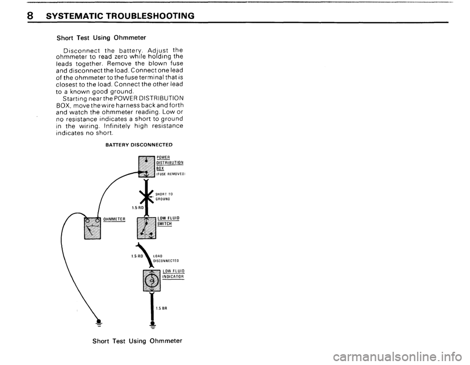 BMW 635csi 1989 E24 Electrical Troubleshooting Manual 