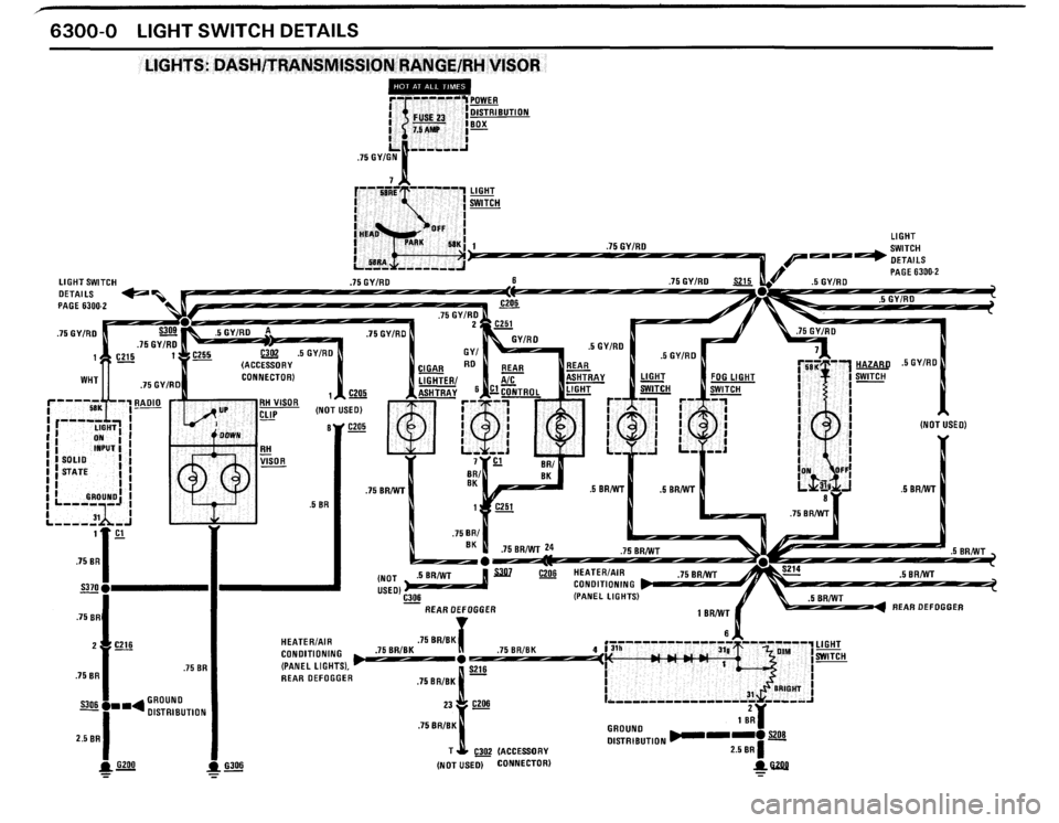 BMW 635csi 1989 E24 Electrical Troubleshooting Manual BMW 635csi 1989 E24 Electrical Troubleshooting Manual