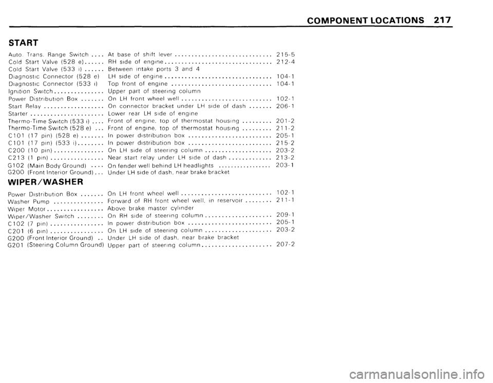 BMW 528e 1982 E28 Electrical Troubleshooting Manual BMW 528e 1982 E28 Electrical Troubleshooting Manual