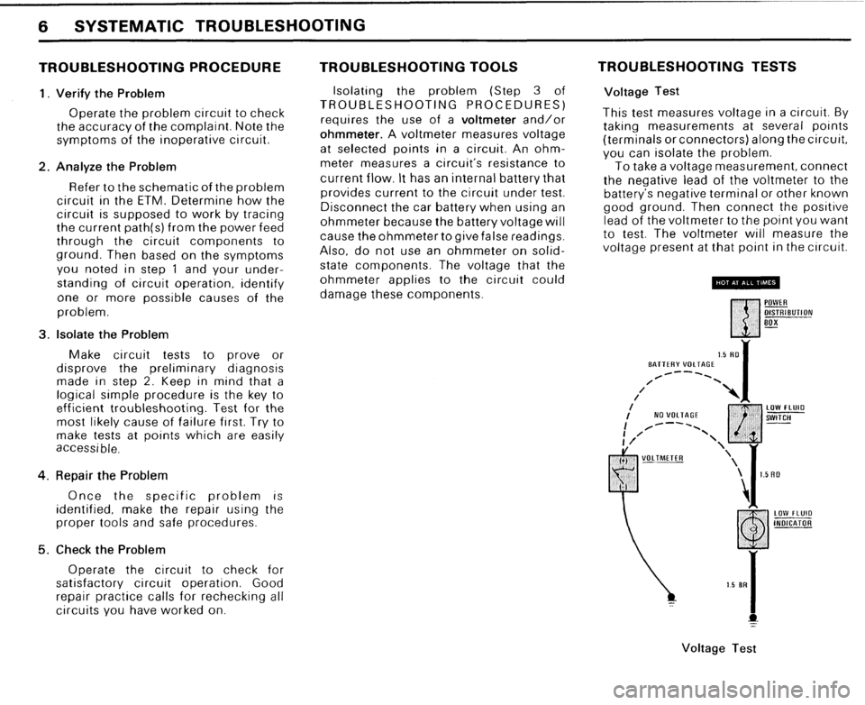 BMW 528e 1982 E28 Electrical Troubleshooting Manual 