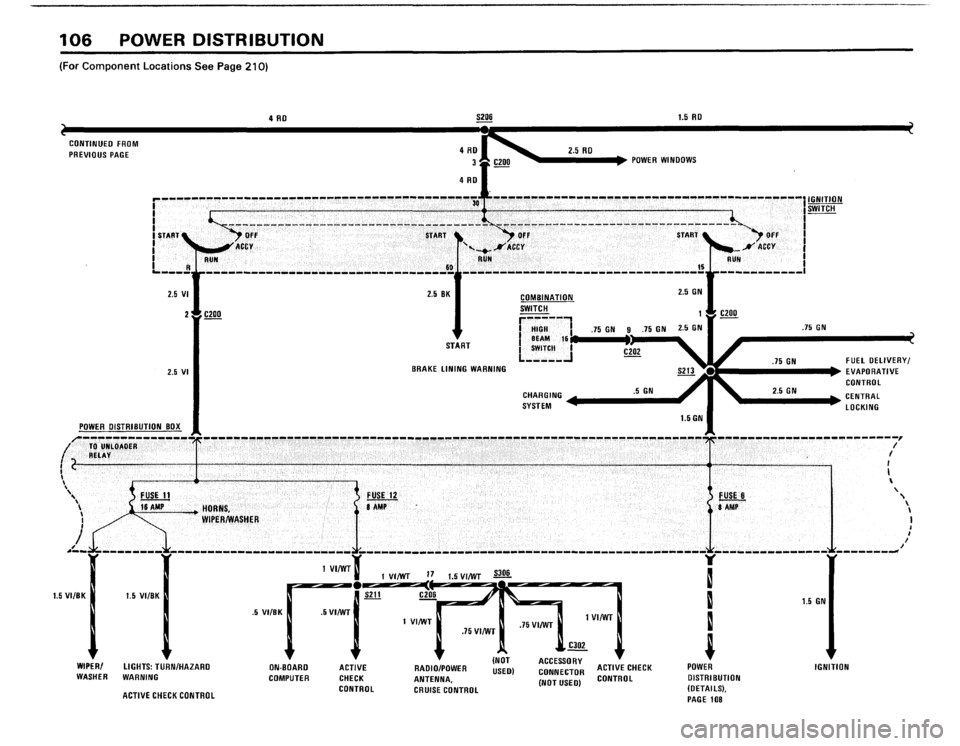 BMW 528e 1984 E28 Electrical Troubleshooting Manual 