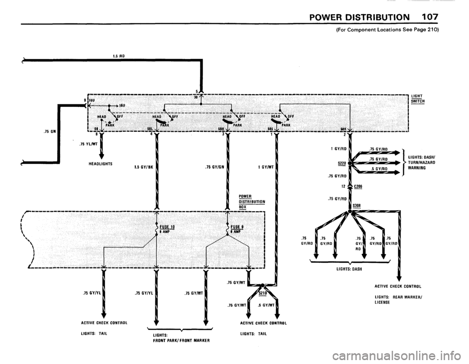 BMW 528e 1984 E28 Electrical Troubleshooting Manual 