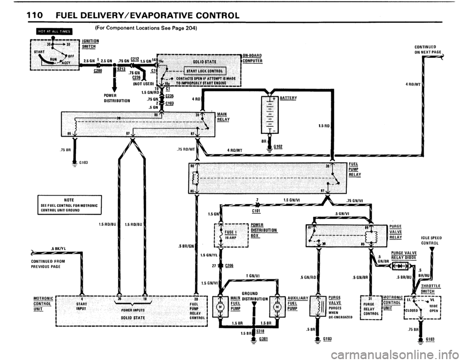 BMW 533i 1984 E28 Electrical Troubleshooting Manual 