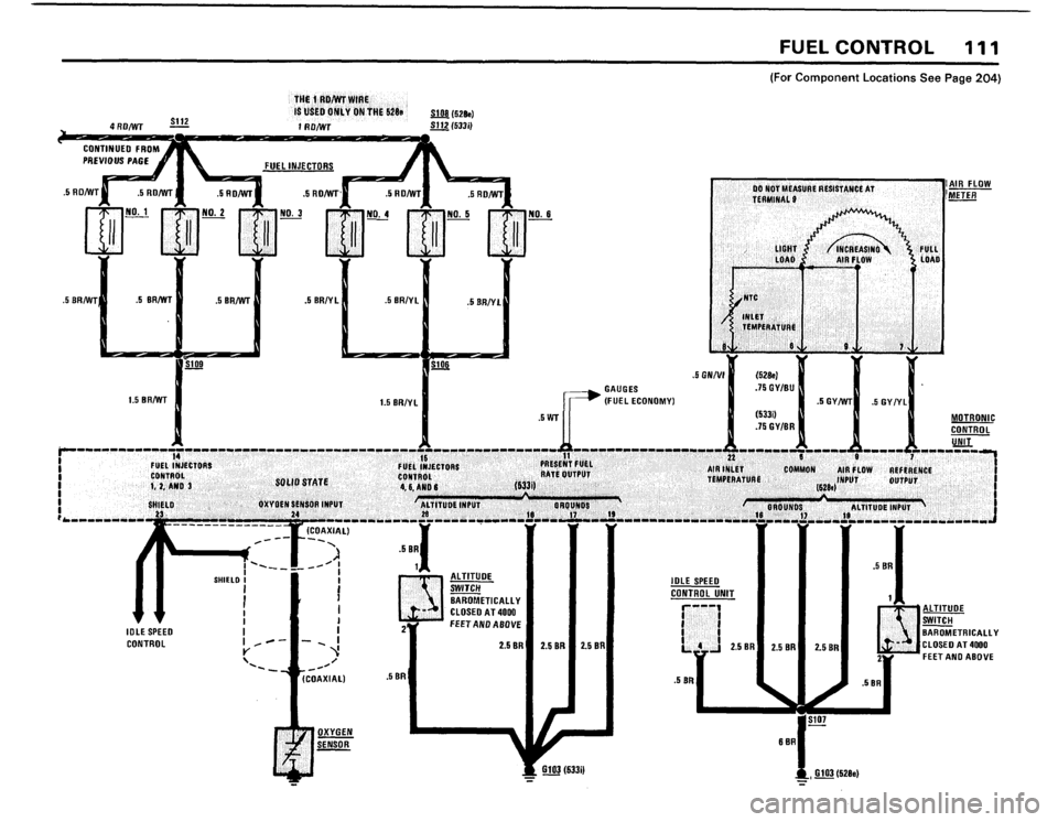 BMW 528e 1984 E28 Electrical Troubleshooting Manual 