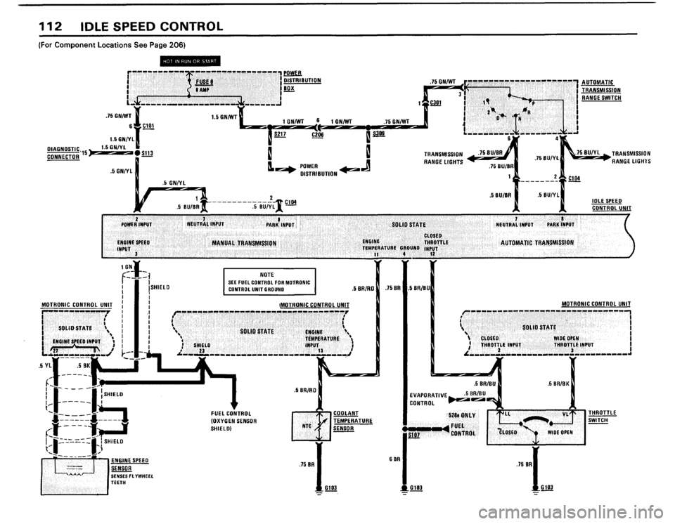 BMW 528e 1984 E28 Electrical Troubleshooting Manual 