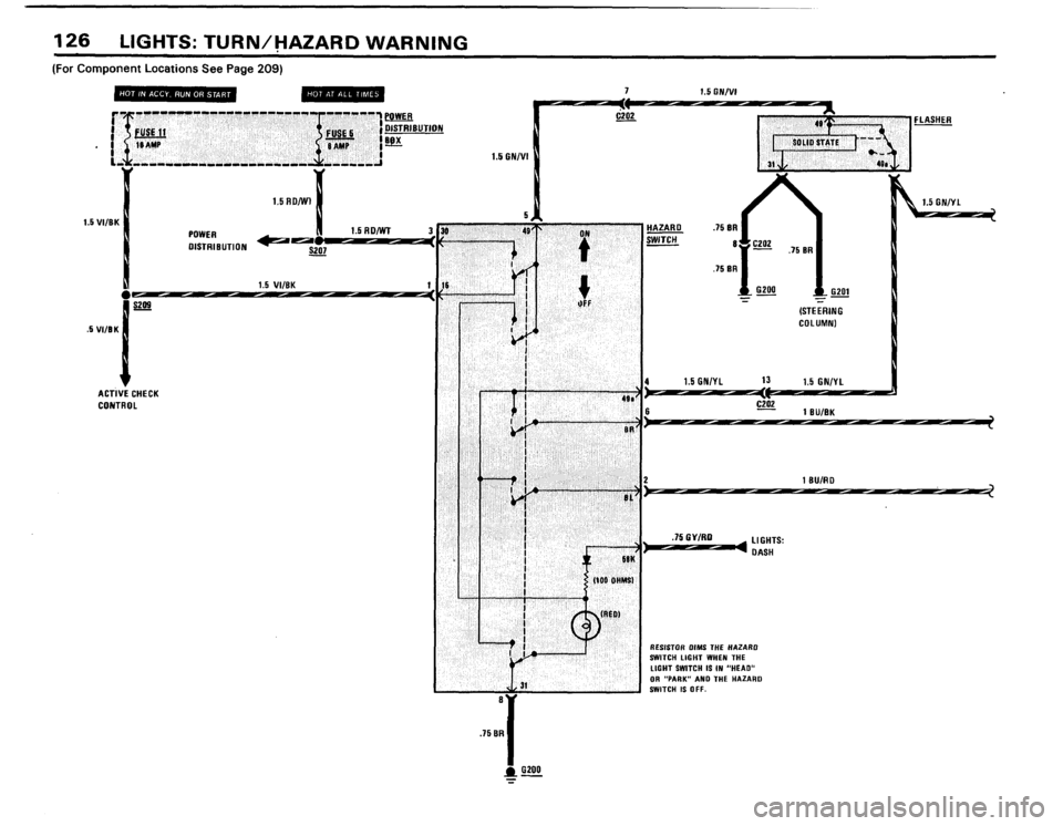 BMW 533i 1984 E28 Electrical Troubleshooting Manual 