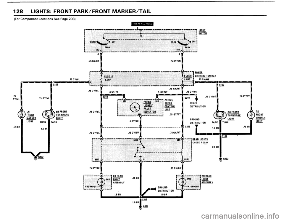 BMW 528e 1984 E28 Electrical Troubleshooting Manual 