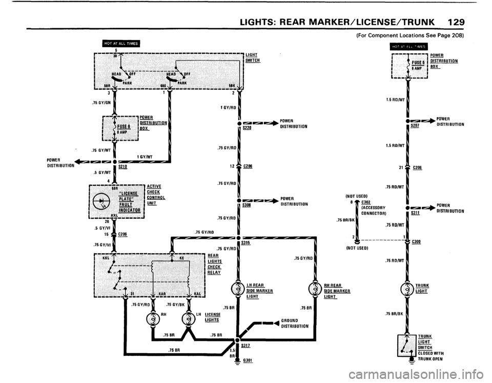 BMW 528e 1984 E28 Electrical Troubleshooting Manual 