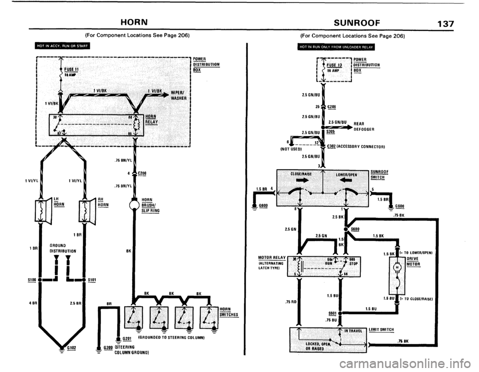 BMW 528e 1984 E28 Electrical Troubleshooting Manual 