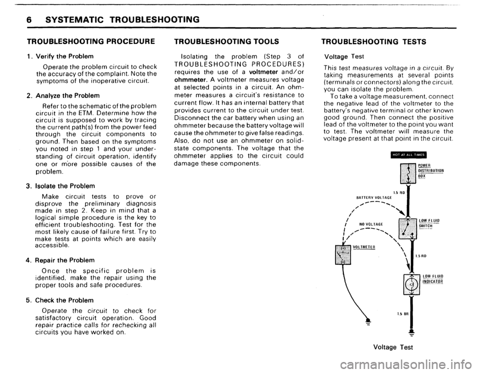 BMW 528e 1984 E28 Electrical Troubleshooting Manual 