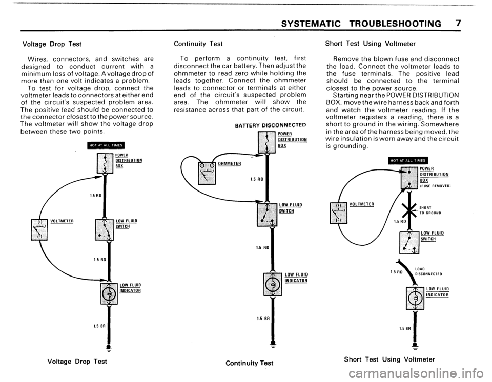 BMW 528e 1984 E28 Electrical Troubleshooting Manual 